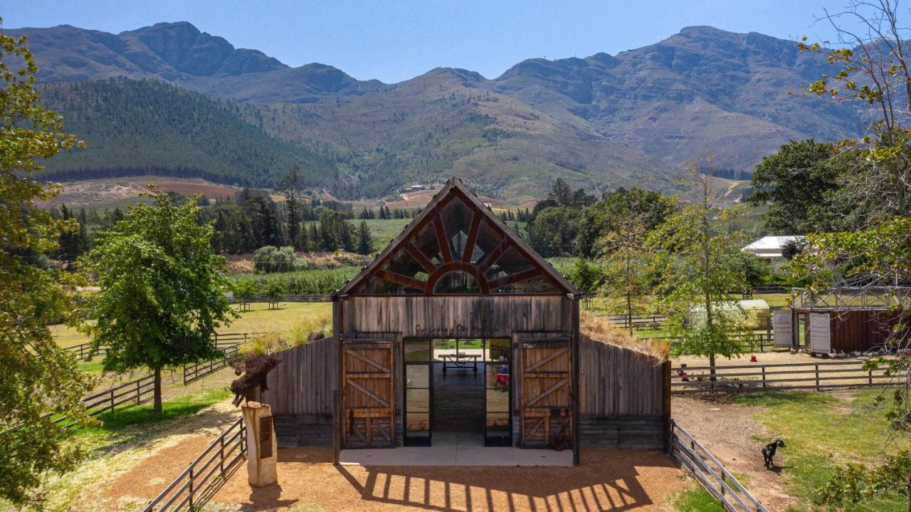 Inspiring Farm Sanctuary And Famous Painting Pig Hotel Franschhoek Exterior foto